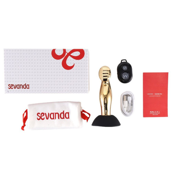 Массажер простаты с вибрацией Lockink Sevanda Eros Vibrating Prostate Massager