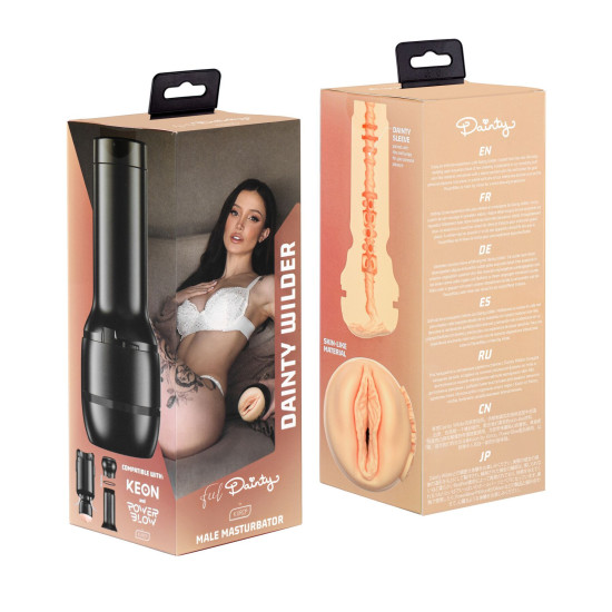 Мастурбатор, совместим с PowerBlow и Keon Kiiroo Feel Dainty Wilder PBC