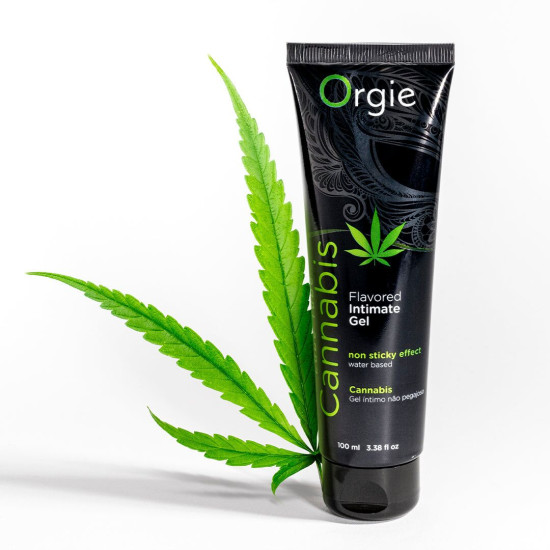 Лубрикант на водній основі Orgie Lube Tube Cannabis, 100 ml