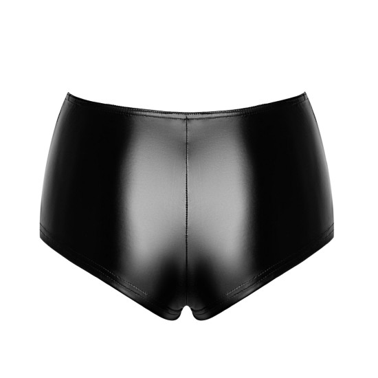 Шорти, чорні Noir Handmade F335 Powerwetlook Shorts, XL