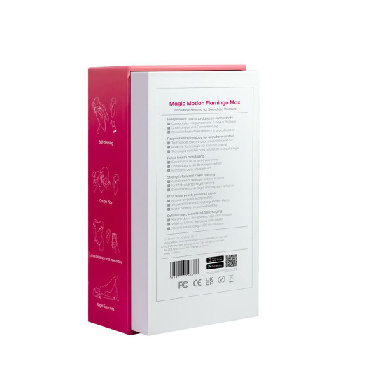 Смарт-віброяйце рожеве Magic Motion Flamingo Max Pink