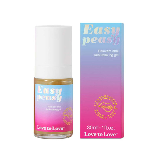 Анальный лубрикант на водной основе Love To Love Easy Peasy - Anal Relaxing Gel 30, ml