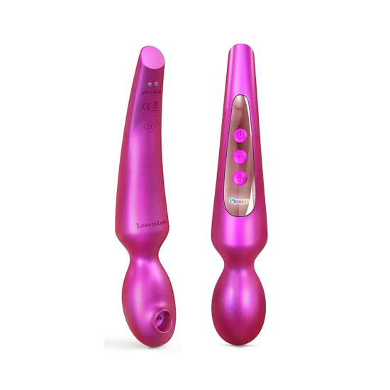 Вібромасажер, ягідний перламутр Love To Love Pleaser Iridescent Berry