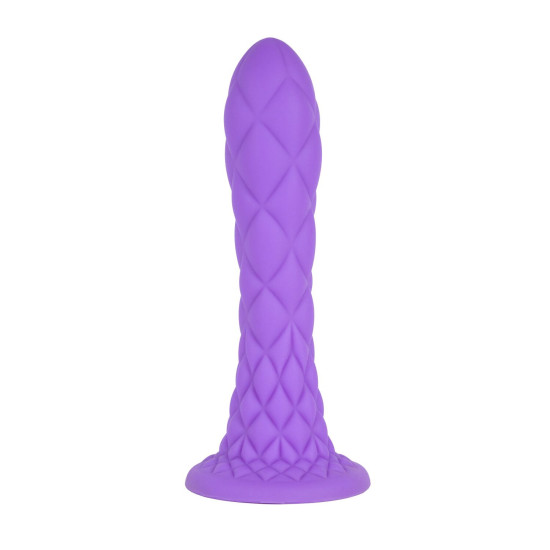 Фалоімітатор, фіолетовий SilexD Fantasy Liquid Silicone Dreamy Purple, 7 in
