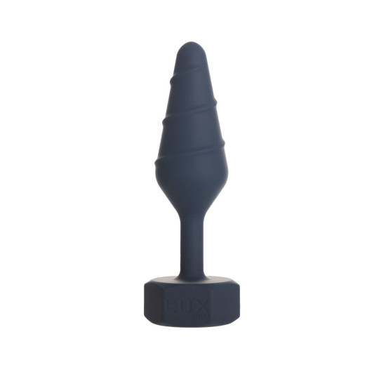 Анальная пробка, синяя Lux Active Twist Plug Large Blue