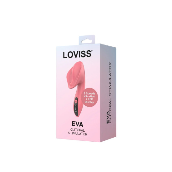 Вибратор для клитора и вульвы, 9 режимов Loviss Eva Clitoral Stimulator