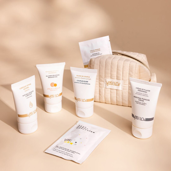 Подарочный набор YESforLOV My Delight Kit (вагинальные шарики, смазка, сыворотка, салфетки)