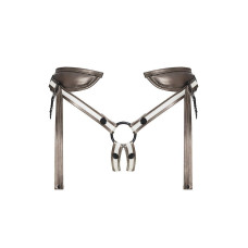 Труси для страпона Strap-On-Me Leatherette HARNESS DESIROUS (пом'ята упаковка)