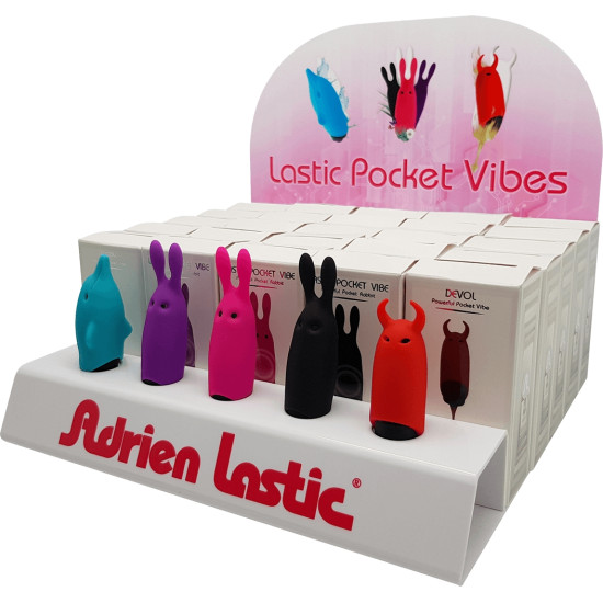 Набір вібраторів (25 шт + тестери) Adrien Lastic Promo Pack Pocket Vibe