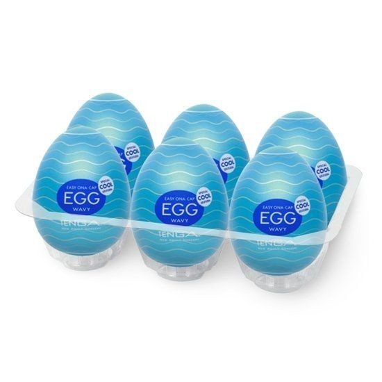 Мастурбатор-яйцо с охлаждающим эффектом Tenga Egg Cool Edition