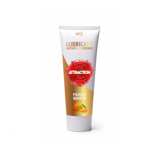 Лубрикант на водной основе с феромонами и ароматом манго MAI Attraction Mango, 75 ml
