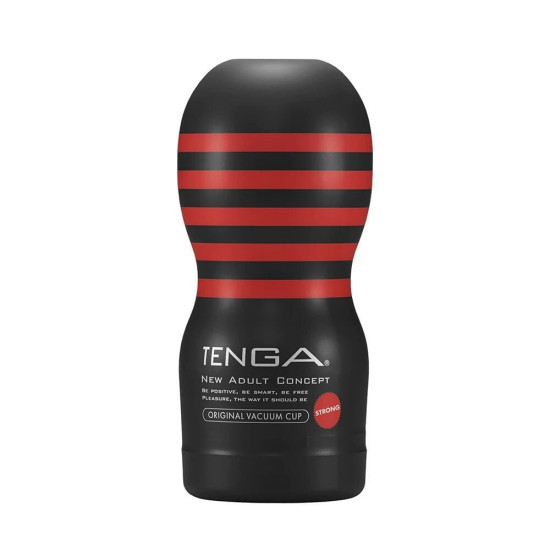 Мастурбатор глибока глотка з вакуумною стимуляцією, посилений Tenga Deep Throat (Original Vacuum) Cup Strong