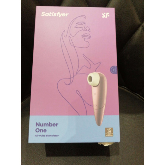 Вакуумный клиторальный стимулятор Satisfyer Number One (мятая упаковка)