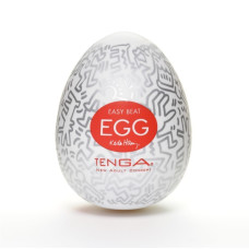 Мастурбатор-яйцо с дизайном Party Tenga Keith Haring Egg Party