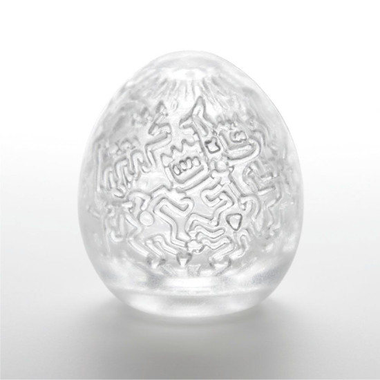 Мастурбатор-яйцо с дизайном Party Tenga Keith Haring Egg Party