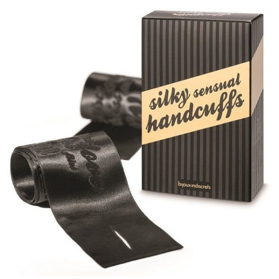 Шелковые наручники для секса Bijoux Indiscrets Silky Sensual Handcuffs
