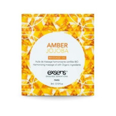 Пробник масажної олії з ароматом бурштину і жожоба EXSENS Amber Jojoba, 3 ml