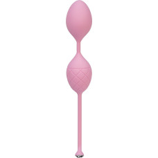 Вагінальні кульки з кристалом, діаметр 3,2 см, вага 49-75 г, рожеві PILLOW TALK Frisky Pink