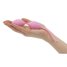 Вагінальні кульки з кристалом, діаметр 3,2 см, вага 49-75 г, рожеві PILLOW TALK Frisky Pink