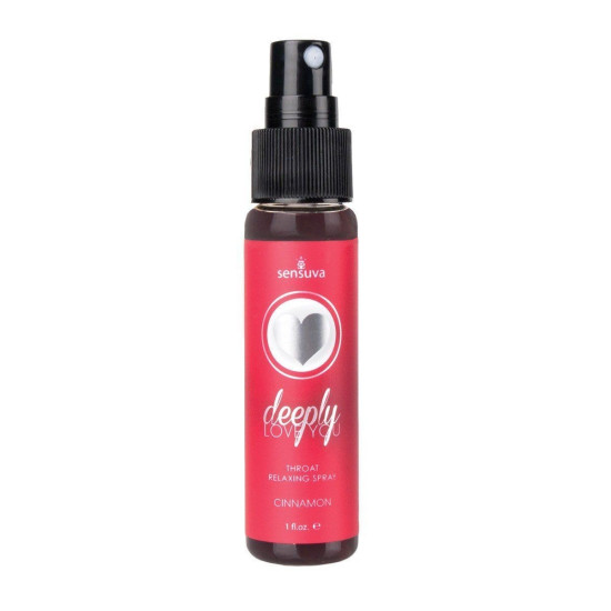 Спрей для глибокого мінету зі смаком кориці Sensuva Deeply Love You Cinnamon, 29 ml
