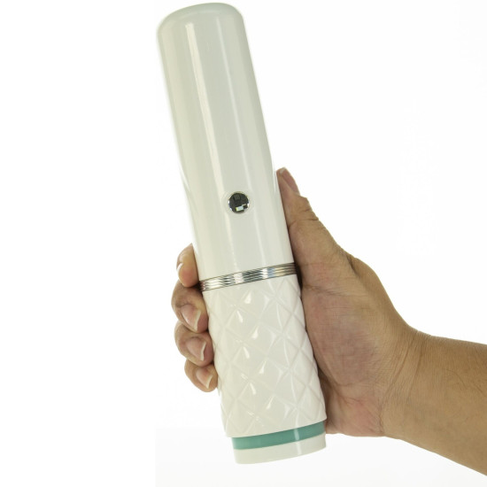 Розкішний вібратор-пульсатор із присоскою, бірюзовий Pillow Talk Feisty Thrusting Vibrator Teal