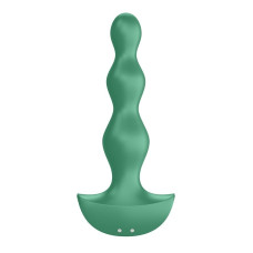 Анальный стимулятор-бусины с двумя моторами, зеленый Satisfyer Lolli-Plug 2 Green