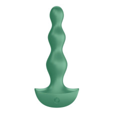 Анальний стимулятор-намистини з двома моторами, зелений Satisfyer Lolli-Plug 2 Green