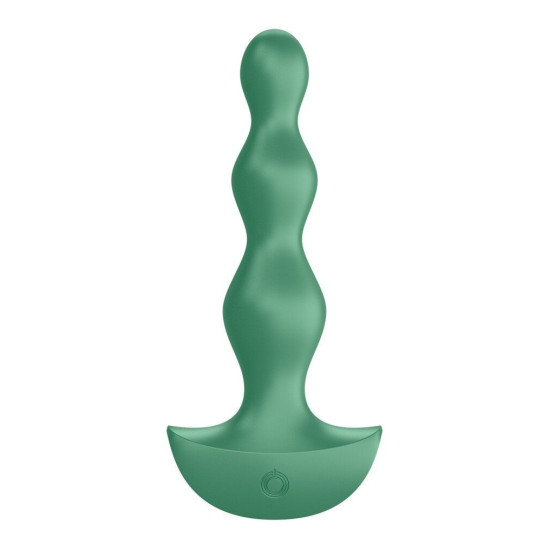 Анальный стимулятор-бусины с двумя моторами, зеленый Satisfyer Lolli-Plug 2 Green