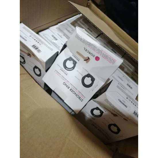 Ерекційне кільце з металевими вставками Dorcel STRONGER RING (м'ята упаковка)