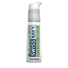 Лубрикант для чувствительной кожи на водной основе Swiss Navy All Natural, 29.5 ml