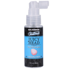 Зволожуючий спрей для орального сексу зі смаком солодкої вати Doc Johnson GoodHead Juicy Head Dry Mouth Spray Cotton Candy, 59 ml