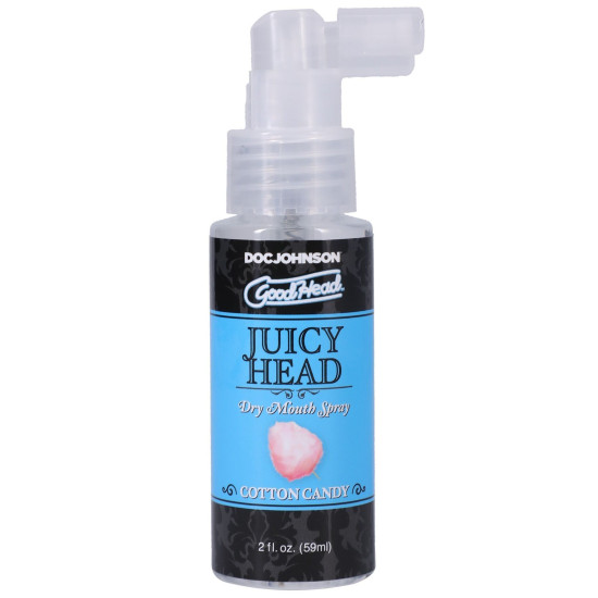 Увлажняющий спрей для орального секса со вкусом сладкой ваты Doc Johnson GoodHead Juicy Head Dry Mouth Spray Cotton Candy, 59 ml