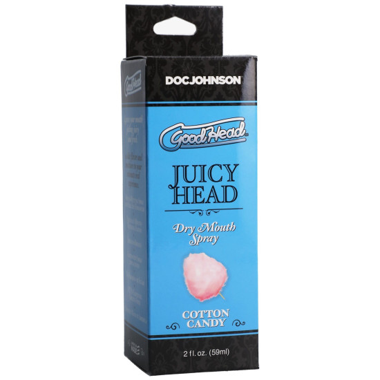 Увлажняющий спрей для орального секса со вкусом сладкой ваты Doc Johnson GoodHead Juicy Head Dry Mouth Spray Cotton Candy, 59 ml