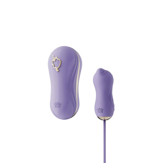 Набор 2 в 1 (виброяйцо + вакуумный стимулятор), фиолетовый Zalo Unicorn Violet