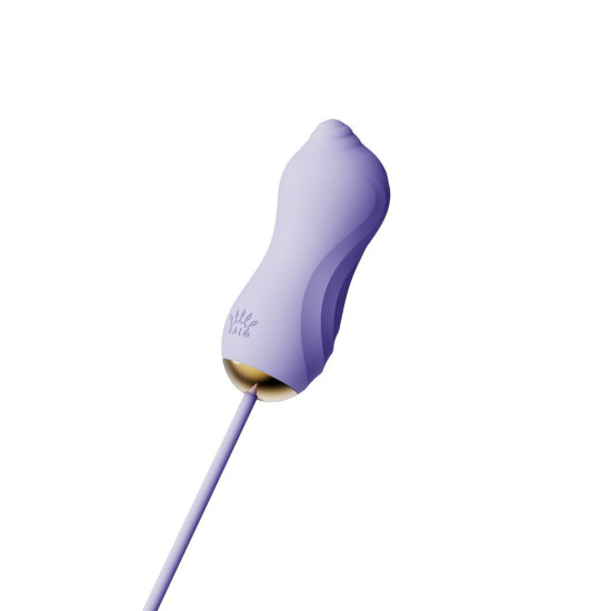 Набор 2 в 1 (виброяйцо + вакуумный стимулятор), фиолетовый Zalo Unicorn Violet