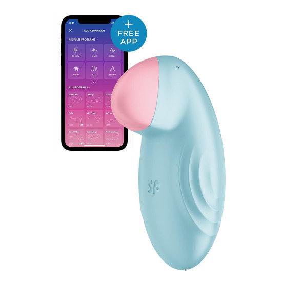 Вибратор, светло-голубой Satisfyer Tropical Tip Light Blue