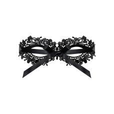 Кружевная маска, чёрная Obsessive A710 Mask