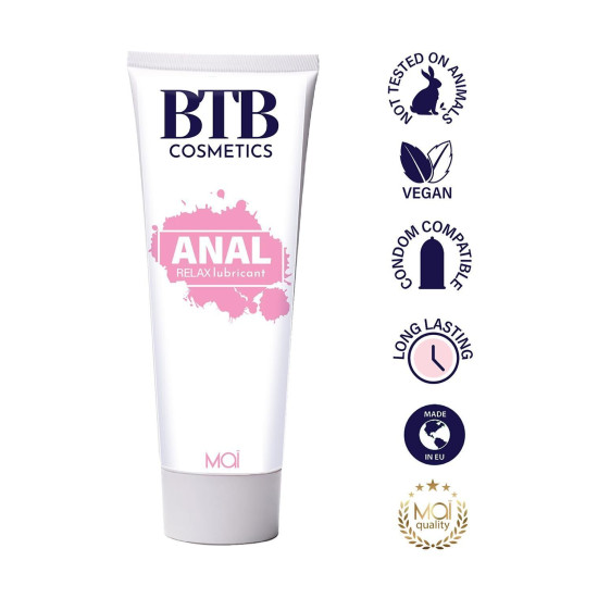 Анальная смазка на водной основе BTB ANAL RELAX, 100 ml