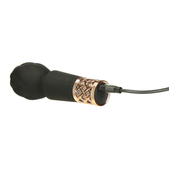 Кліторальний вібромасажер у формі мікрофона, чорний Pillow Talk Secrets Pleasure Clitoral Vibrator Wand Black