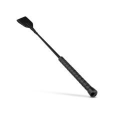 Шлепалка из искусственной кожи, чёрная Bedroom Fantasies Faux Leather Crop Whip Black