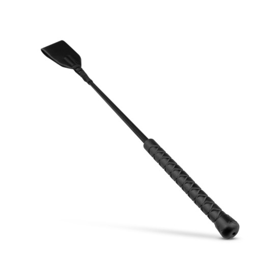 Шлепалка из искусственной кожи, чёрная Bedroom Fantasies Faux Leather Crop Whip Black