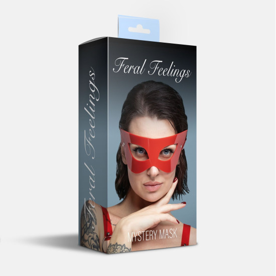 Маска, красная Feral Feelings Mystery Mask Red