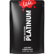 Пробник лубриканта на силіконовій основі Wet Pure Silicone Platinum, 3 ml