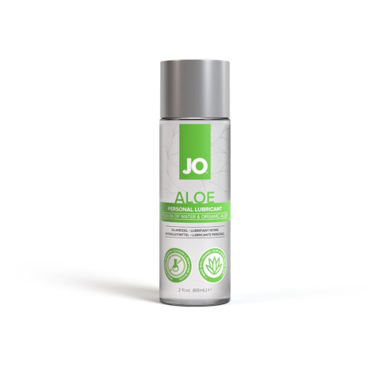 Смазка на водной основе с алоэ JO H2O Waterbased Aloe, 60 ml