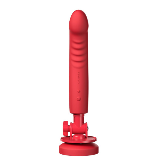 Вибратор-дилдо с присоской и вибрацией Lovense Mission 2 Vibrating Suction Cup Dildo