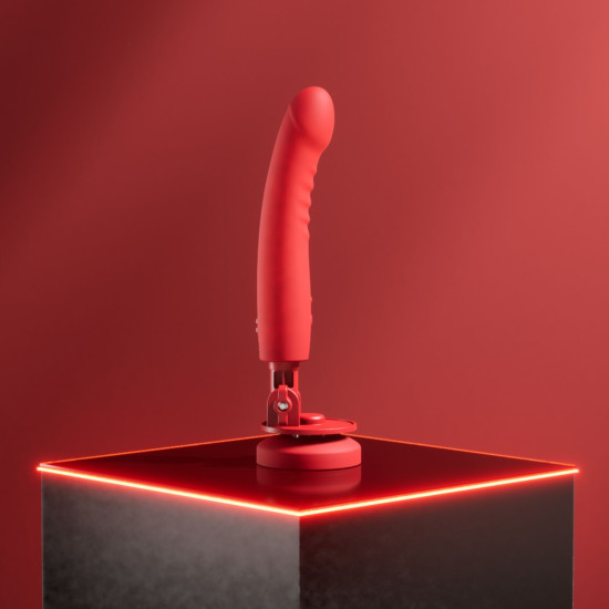 Вибратор-дилдо с присоской и вибрацией Lovense Mission 2 Vibrating Suction Cup Dildo