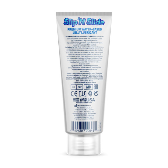 Лубрикант на водной основе Swiss Navy Slip'N Slide Premium Jelly, 59 ml