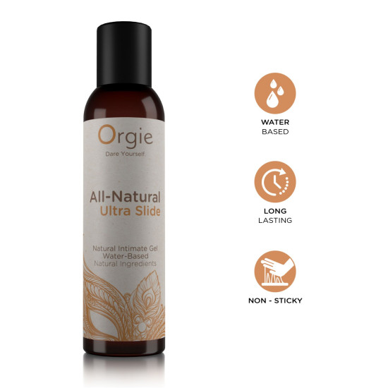 Лубрикант на водной основе Orgie All - Natural Ultra Slide, 150 ml