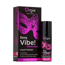 Потужний рідкий вібратор Orgie Sexy Vibe! Intense Orgasm, 15 ml