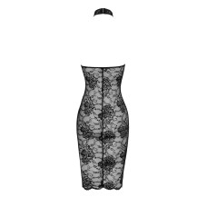 Сукня мереживна, чорна Noir Handmade F338 Lace Midi Dress, S